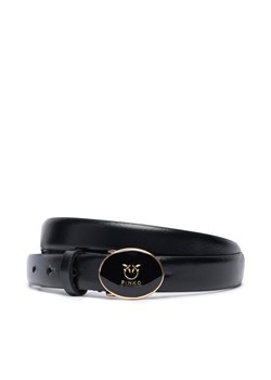 PINKO Pasek Damski Round Enamel H2 Belt 20252 PLT01 105466.A2QL Czarny ze sklepu MODIVO w kategorii Paski damskie - zdjęcie 186450466