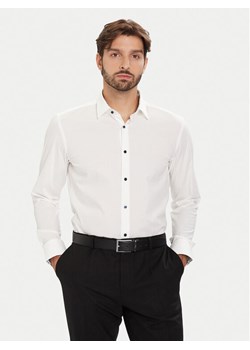 BOSS Koszula H-Hank 50549930 Biały Slim Fit ze sklepu MODIVO w kategorii Koszule męskie - zdjęcie 186450548