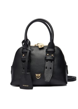 PINKO Torebka Bowling Bag Zip Mini AI 25-26 PLTT 105333 A0QO Czarny - id: 8053177203189 - marki Pinko - 186450586 PINKO Torebka Bowling Bag Zip Mini AI 25-26 PLTT 105333 A0QO Czarny ze sklepu MODIVO w kategorii Kuferki - zdjęcie 186450586