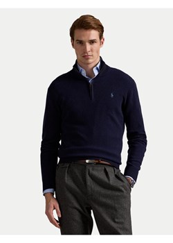 Polo Ralph Lauren Sweter 710876756001 Granatowy Regular Fit - id: 0000303261399 - marki Polo Ralph Lauren - 186450595 Polo Ralph Lauren Sweter 710876756001 Granatowy Regular Fit ze sklepu MODIVO w kategorii Swetry męskie - zdjęcie 186450595