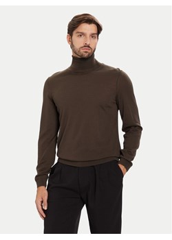 BOSS Golf Musso-P 50468262 Zielony Slim Fit ze sklepu MODIVO w kategorii Swetry męskie - zdjęcie 186450609
