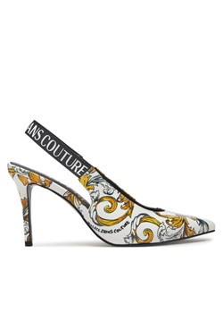 Versace Jeans Couture Szpilki 78VA3S52 Biały ze sklepu MODIVO w kategorii Sandały damskie - zdjęcie 186450625