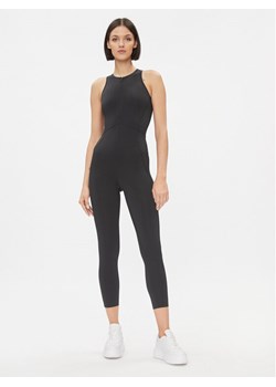 Reebok Kombinezon Lux Bold IL4606 Czarny Tight Fit ze sklepu MODIVO w kategorii Kombinezony damskie - zdjęcie 186450647