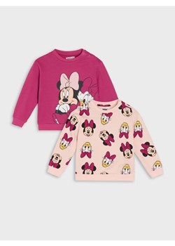 Sinsay - Bluzy 2 pack Minnie Mouse - różowy ze sklepu Sinsay w kategorii Bluzy dziewczęce - zdjęcie 186453608