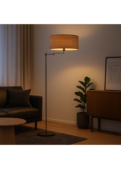 Regulowana lampa podłogowa do czytania w łóżku CANCUN ECO ze sklepu Lysne w kategorii Lampy podłogowe - zdjęcie 186453758
