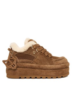 Sneakersy Naked Wolfe BEAU Brązowy ze sklepu eobuwie.pl w kategorii Buty sportowe damskie - zdjęcie 186456945