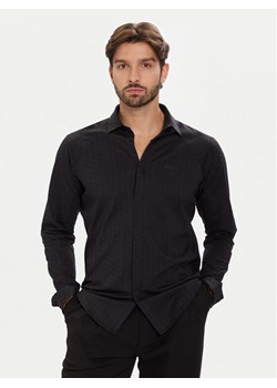 BOSS Koszula Excurse 50544843 Granatowy Regular Fit ze sklepu MODIVO w kategorii Koszule męskie - zdjęcie 186457756