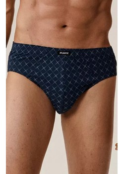 3-pack slipy męskie Classic 3MP-205-GRAJ/GRA/BRA, Kolor brązowo-granatowy, Rozmiar M, ATLANTIC ze sklepu Primodo w kategorii Majtki męskie - zdjęcie 186457946