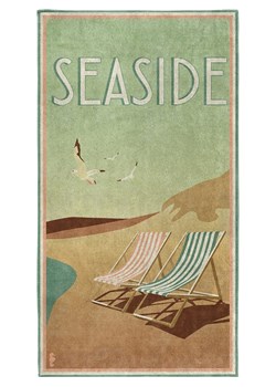 Seahorse Ręcznik plażowy &quot;Seaside&quot; w kolorze zielonym ze wzorem ze sklepu Limango Polska w kategorii Ręczniki - zdjęcie 186458026