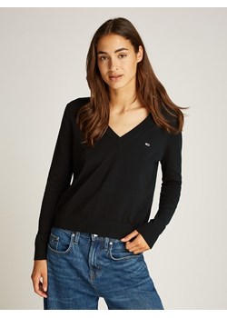 TOMMY JEANS Sweter w kolorze czarnym ze sklepu Limango Polska w kategorii Swetry damskie - zdjęcie 186458268
