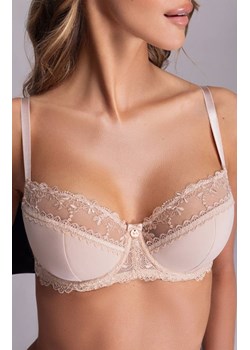 Ava beżowy biustonosz semi-soft z haftem AV 1030 maxi, Kolor beżowy, Rozmiar 100E, Ava - id: 169959 - marki Ave lingerie - 186458589 Ava beżowy biustonosz semi-soft z haftem AV 1030 maxi, Kolor beżowy, Rozmiar 100E, Ava ze sklepu Intymna w kategorii Biustonosze - zdjęcie 186458589