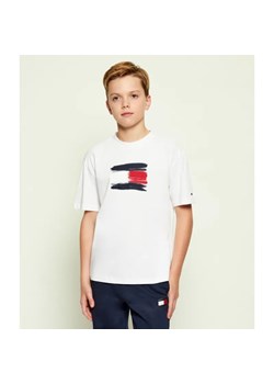 Tommy Hilfiger T-shirt | Regular Fit ze sklepu Gomez Fashion Store w kategorii T-shirty chłopięce - zdjęcie 186460179