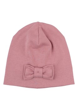 mikk-line Czapka &quot;Bow&quot; w kolorze jasnoróżowym ze sklepu Limango Polska w kategorii Czapki dziecięce - zdjęcie 186460438