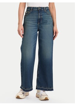 Guess Jeans Jeansy W5BA2Z D5RAB Granatowy Wide Leg ze sklepu MODIVO w kategorii Jeansy damskie - zdjęcie 186460676