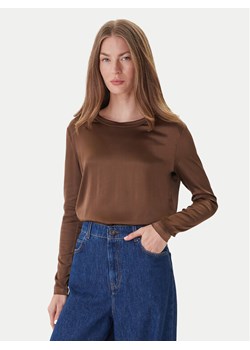 ViCOLO Bluzka TF0244 Brązowy Regular Fit ze sklepu MODIVO w kategorii Bluzki damskie - zdjęcie 186460706