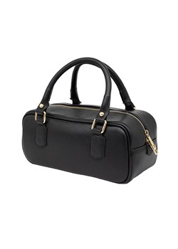 Torebka skórzana Ambra czarna Genuine Leather ze sklepu Rafallo w kategorii Kuferki - zdjęcie 186461059