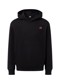 The North Face Męski sweter z kapturem Mężczyźni Bawełna czarny jednolity ze sklepu vangraaf w kategorii Bluzy męskie - zdjęcie 186461077