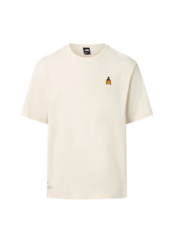The North Face Koszulka męska - The Mountain Mężczyźni Bawełna écru jednolity ze sklepu vangraaf w kategorii T-shirty męskie - zdjęcie 186461079