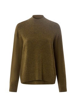 Marc O'Polo Denim Sweter damski z dzianiny wykonany z wełny dziewiczej Kobiety khaki marmurkowy ze sklepu vangraaf w kategorii Swetry damskie - zdjęcie 186461085