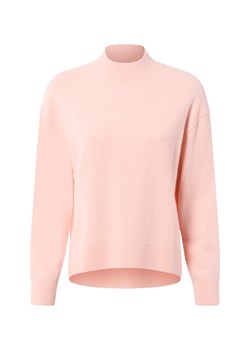 Marc O'Polo Denim Sweter damski z dzianiny wykonany z wełny dziewiczej Kobiety brudny róż jednolity ze sklepu vangraaf w kategorii Swetry damskie - zdjęcie 186461086