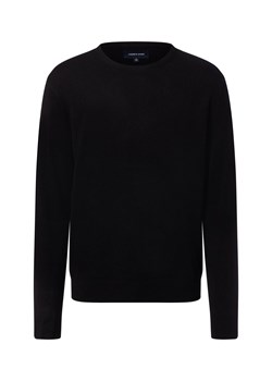 Andrew James Sweter z zawartością wełny i kaszmiru Mężczyźni Wełna czarny jednolity ze sklepu vangraaf w kategorii Swetry męskie - zdjęcie 186461089