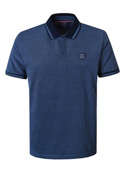 Męska, Bawełniana Koszulka Polo - Pako Jeans - Granatowa TSPJNSpoloMAKSIMgr ze sklepu JegoSzafa.pl w kategorii T-shirty męskie - zdjęcie 186461447