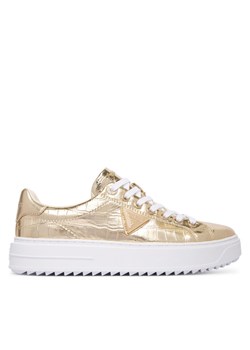 Sneakersy Guess FLFD15 PEL12 Złoty ze sklepu eobuwie.pl w kategorii Buty sportowe damskie - zdjęcie 186461757