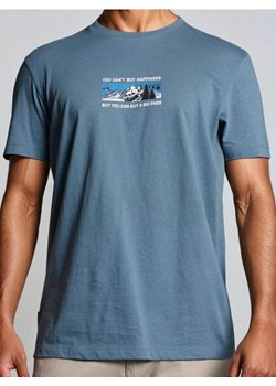 Sinsay - Koszulka z nadrukiem - szary ze sklepu Sinsay w kategorii T-shirty męskie - zdjęcie 186464216