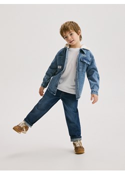 Reserved - Jeansy Carrot - granatowy ze sklepu Reserved w kategorii Spodnie chłopięce - zdjęcie 186464727