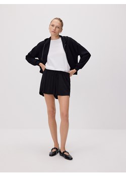 Reserved - Gładkie szorty z modalem - czarny - id: YH604-99X - marki Reserved - 186464969 Reserved - Gładkie szorty z modalem - czarny ze sklepu Reserved w kategorii Szorty - zdjęcie 186464969