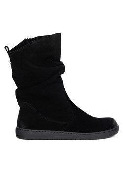 Buty Damskie botki BAREFOOT skórzane ocieplane Freja polskie czarne ze sklepu butyolivier w kategorii Półbuty damskie - zdjęcie 186465026