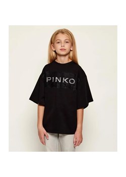 Pinko UP T-shirt | Oversize fit ze sklepu Gomez Fashion Store w kategorii Bluzki dziewczęce - zdjęcie 186466469
