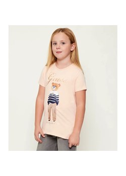 Guess T-shirt | Regular Fit ze sklepu Gomez Fashion Store w kategorii Bluzki dziewczęce - zdjęcie 186466478
