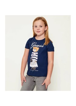 Guess T-shirt | Regular Fit ze sklepu Gomez Fashion Store w kategorii Bluzki dziewczęce - zdjęcie 186466479