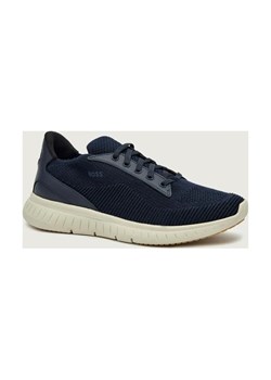 BOSS BLACK Sneakersy Titanis_Slon_knwal | z dodatkiem skóry ze sklepu Gomez Fashion Store w kategorii Buty sportowe męskie - zdjęcie 186466555