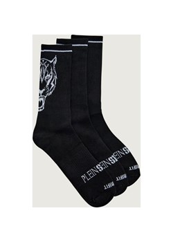 Plein Sport Skarpety 3-pack Tiger - id: PS255M000010102 - marki Plein Sport - 186466657 Plein Sport Skarpety 3-pack Tiger ze sklepu Gomez Fashion Store w kategorii Skarpetki męskie - zdjęcie 186466657