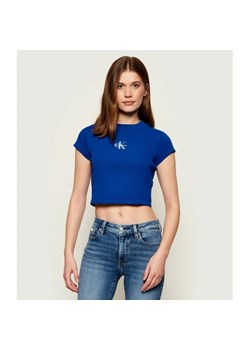 Calvin Klein Jeans T-shirt | Cropped Fit ze sklepu Gomez Fashion Store w kategorii Bluzki damskie - zdjęcie 186466665