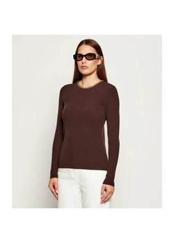 Michael Kors Bluzka | Slim Fit - id: MK255W000094201 - marki Michael Kors - 186466666 Michael Kors Bluzka | Slim Fit ze sklepu Gomez Fashion Store w kategorii Bluzki damskie - zdjęcie 186466666
