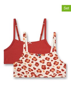 Sanetta Topy (2 szt.) w kolorze czerwono-beżowym ze sklepu Limango Polska w kategorii Staniki dla dziewczynki - zdjęcie 186468676