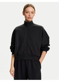 adidas Bluza Off Placed 3-Stripes JX2705 Czarny Regular Fit ze sklepu MODIVO w kategorii Bluzy damskie - zdjęcie 186469075