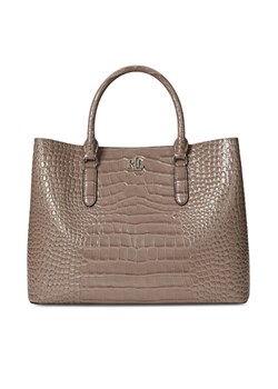 Torebka LAUREN RALPH LAUREN Marcy 431942189010 Brązowy ze sklepu eobuwie.pl w kategorii Torby Shopper bag - zdjęcie 186472228