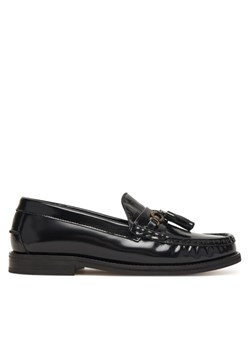 Loafersy Barbour Jen LFO0784BK91 Czarny ze sklepu eobuwie.pl w kategorii Lordsy damskie - zdjęcie 186472248