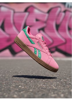 Sneakersy Reebok EO-CLUB C GROUNDS UK 100229526 Różowy ze sklepu eobuwie.pl w kategorii Buty sportowe damskie - zdjęcie 186472268