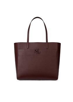 Torebka LAUREN RALPH LAUREN Large Cameryn 431960183010 Bordowy ze sklepu eobuwie.pl w kategorii Torby Shopper bag - zdjęcie 186472308