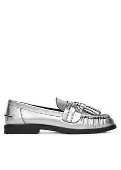 Eva Minge Loafersy PETUNIA-V1792-335-1 Srebrny ze sklepu MODIVO w kategorii Lordsy damskie - zdjęcie 186475238