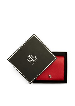 LAUREN RALPH LAUREN Portfel 432962112004 Czerwony ze sklepu MODIVO w kategorii Portfele damskie - zdjęcie 186475256