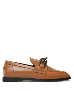 Gino Rossi Loafersy 82300 Brązowy ze sklepu MODIVO w kategorii Lordsy damskie - zdjęcie 186475257