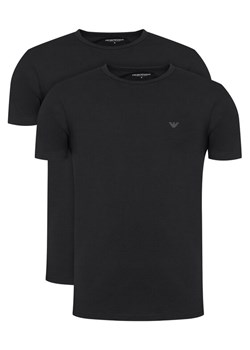 Emporio Armani Underwear Komplet 2 t-shirtów EM000391 AF14132 MC005 Czarny Regular Fit ze sklepu MODIVO w kategorii T-shirty męskie - zdjęcie 186475289