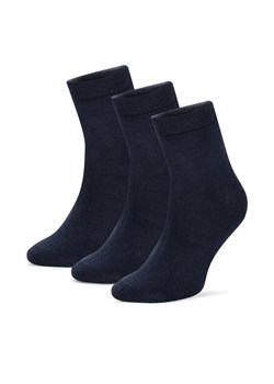 Gino Rossi Skarpety długie 3MB-002-AW24 (3-pack) Granatowy ze sklepu MODIVO w kategorii Skarpetki męskie - zdjęcie 186475296