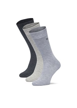 Gino Rossi Skarpety długie CEO_AS_GR_01_W_AW25 (3-pack). Szary ze sklepu MODIVO w kategorii Skarpetki męskie - zdjęcie 186475307